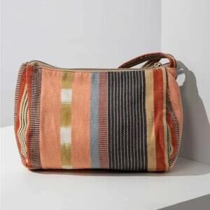 Noonday Collection NEW Drifter Boho Artisan Makeup Bag Wristlet Travel Bag
